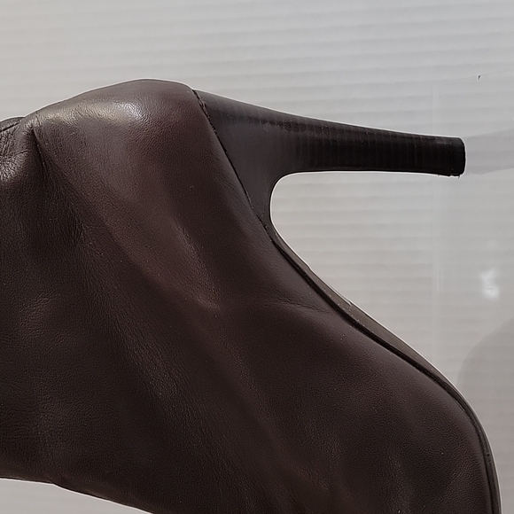 Michael Kors Women's Leather Ankle Booties - Picture 6 of 6